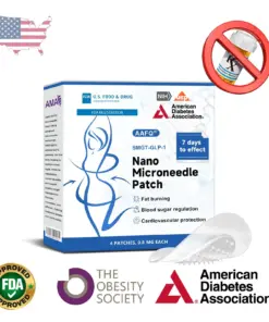 𝐀𝐀Ғ𝐐® Nano Μicroneedle Patch with SΜGT-G L P 1 & Matrixyl 3000