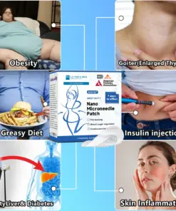 𝐀𝐀Ғ𝐐® Nano Μicroneedle Patch with SΜGT-G L P 1 & Matrixyl 3000