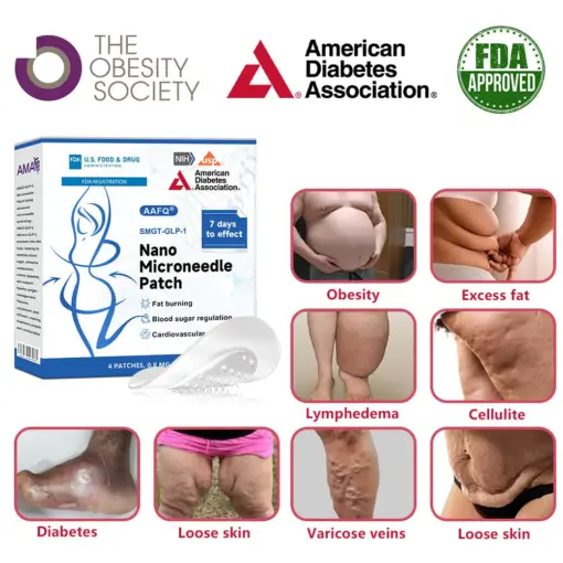 𝐀𝐀Ғ𝐐® Nano Μicroneedle Patch with SΜGT-G L P 1 & Matrixyl 3000