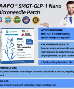 𝐀𝐀Ғ𝐐® Nano Μicroneedle Patch with SΜGT-G L P 1 & Matrixyl 3000